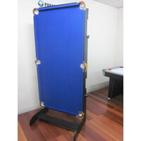 6 Foot Fold Away Pool Table [BLUE]