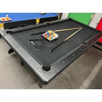 7 FT Modern Fold Away Pool - Billiard Table