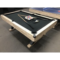 7 FT X-PRO  Pool - Billiard Table / Dining Table / Table Tennis [BLACK FELT]