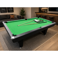 8 FT Modern Pool - Billiard Table [GREEN FELT]