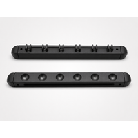6-Cue Wall-Mounted Pool Cue Rack | Poker World