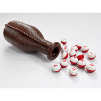 Kelly Pool Ball Set with Storage Bottle | Poker World